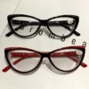 1401 Optical Glasses Frame 1401 Full Rim TR Frame Minus Cat Eye Supplier Wholesale Eyeglasses