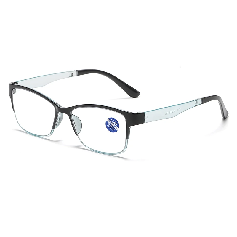1704lh full rim tr frame presbyopia minus.webp 1704LH Full Rim TR Frame Minus 250 Blue Ray Blue Filter Supplier