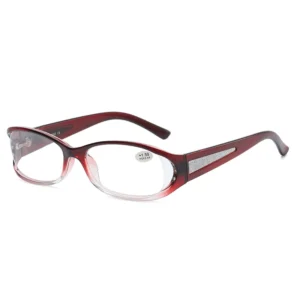 1726S Slim Brown Full Rim TR Prescription Glasses for Wholesale