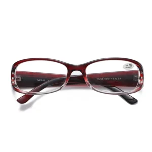 1726S Slim Brown Full Rim TR Prescription Glasses for Wholesale