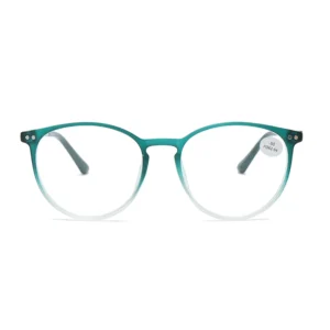 19490 Full Rim TR Frame Slim Glasses with Spring for Blue and Red