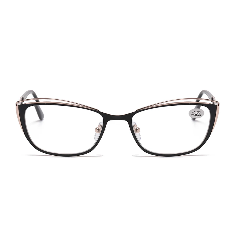 20179s dual design men s and women 1.webp 20179s Dual Design 's and 's Glasses with Metal Squared Frame White