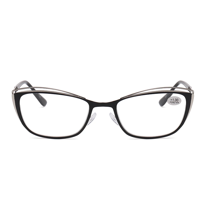 20179s dual design men s and women 3.webp 20179s Dual Design 's and 's Glasses with Metal Squared Frame White