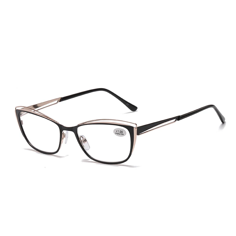 20179s dual design men s and women.webp 20179s Dual Design 's and 's Glasses with Metal Squared Frame White