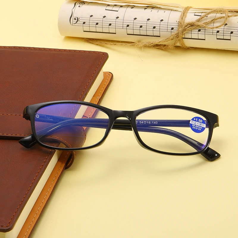 2022 unisex slim reading glasses 8022 anti 1.webp 2022 Slim Glasses 8022 Anti-Blue Ray Myopia Customization with TR90