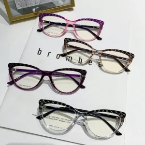 5090 Full Rim TR Minus Cat Eye 's Slim Eyeglasses Wholesale Frame