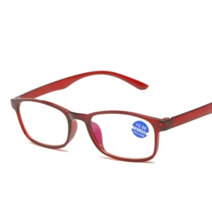 8021 TR90 Square Frame Anti-Blue Light Anti Eyestrain Anti-UV