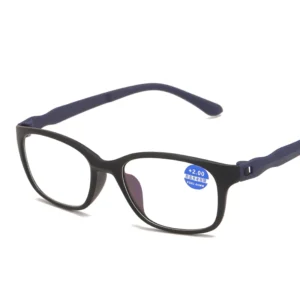 8025 Slim TR Frame 's Glasses Full Rim Minus 250 Blue Ray Blue Filter