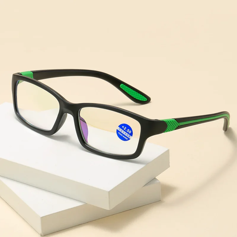 8825 1pc pc squared frame blue light 1.webp 8825 Squared Frame Blue Light Blocking Eyeglasses Glasses