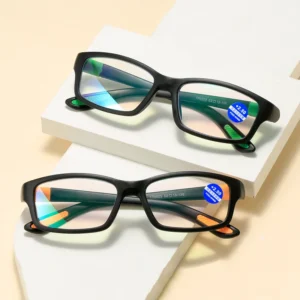 8825 Squared Frame Blue Light Blocking Eyeglasses Glasses