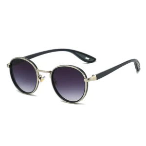 Cross-Border European American Metal Frame Men's Sunglasses Personality