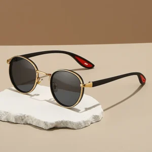 Cross-Border European American Metal Frame Men's Sunglasses Personality