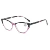 FM433 Slim Full Rim TR Glasses for Cat Eye Design Plus Minus