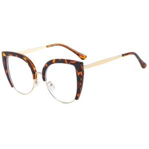 Frames Women Glasses Anti Blue Ray Cat Eye Glasses Frames Blocking