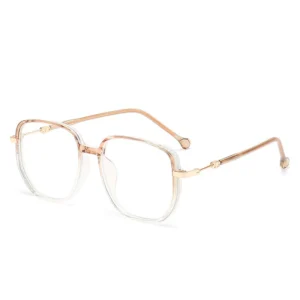 square Frame Photochromic Glasses Frame for Women