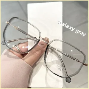 square Frame Photochromic Glasses Frame for Women
