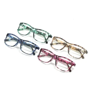HS2114 Squared Frame Colorful Eyeglasses Glasses