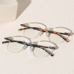 HS2159-15 Full-Rim Squared Frame Glasses for Frame for