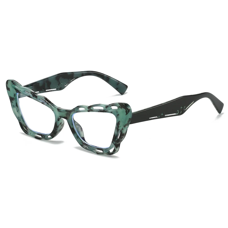 hs2198 1pc plastic pc frame square lens 2.webp HS2198 Plastic Frame Square Lens Oprah Style Glasses