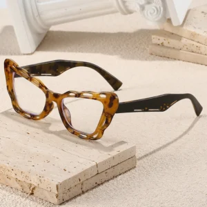 HS2198 Plastic Frame Square Lens Oprah Style Glasses