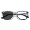 HS2215 Full-Rim Squared Frame Glasses for Pink and Green Frame for
