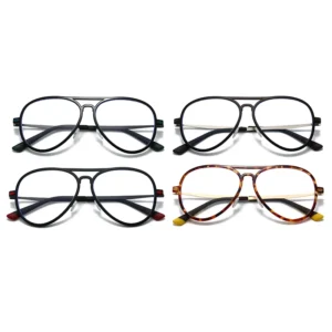 HS2218 Glasses Frame Blue Light Blocking Eyeglasses for Glass Frame