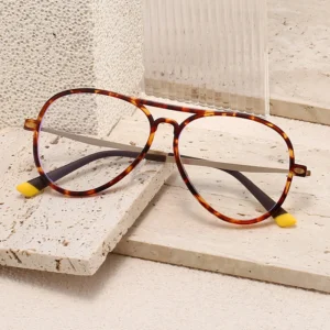 HS2218 Glasses Frame Blue Light Blocking Eyeglasses for Glass Frame