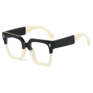 HS2221 Squared Full-Rim Frame Eyeglasses Glasses
