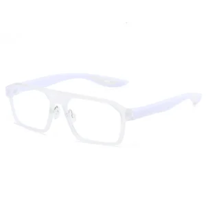 HS2222 's 's Eyeglasses Blue Full-Rim Squared Glasses Frame