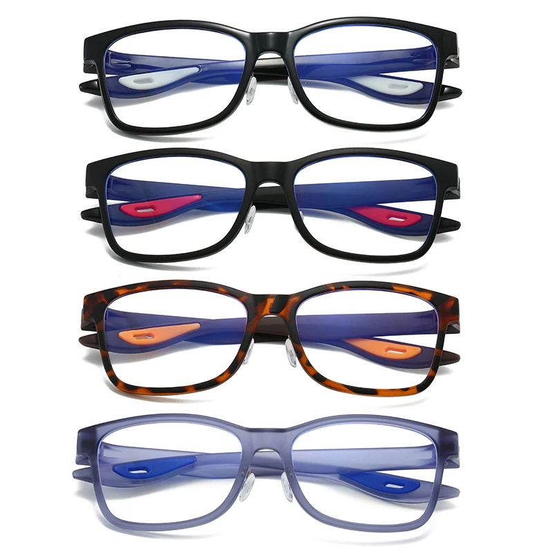 hs2223 1pc pc squared full rim frame 2.webp HS2223 Squared Full-Rim Frame Eyeglasses Glasses