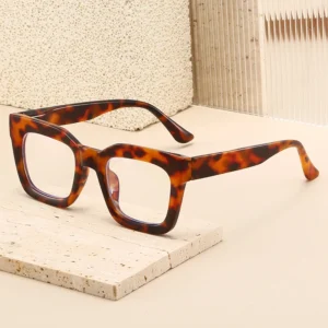 HS2226 's Glasses Squared Full-Rim Frame Lens
