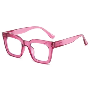 HS2226 's Glasses Squared Full-Rim Frame Lens