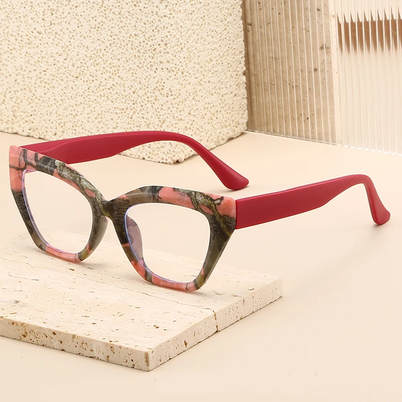 hs2227 unisex squared reading glasses 1pc pc 1.webp HS2227 Squared Glasses Frame Eyeglasses for Glass Frame