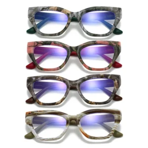 HS2227 Squared Glasses Frame Eyeglasses for Glass Frame