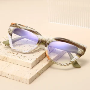 HS2227 Squared Glasses Frame Eyeglasses for Glass Frame