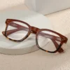HS8813 Squared with Rivets Glasses Frame