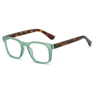 HS8813 Squared with Rivets Glasses Frame