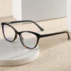 HS8817 Slim Blue-Light Square Blue Optical Glasses Frame HS8817 Slim Glasses for Squared Frame Blue Light Blocking High