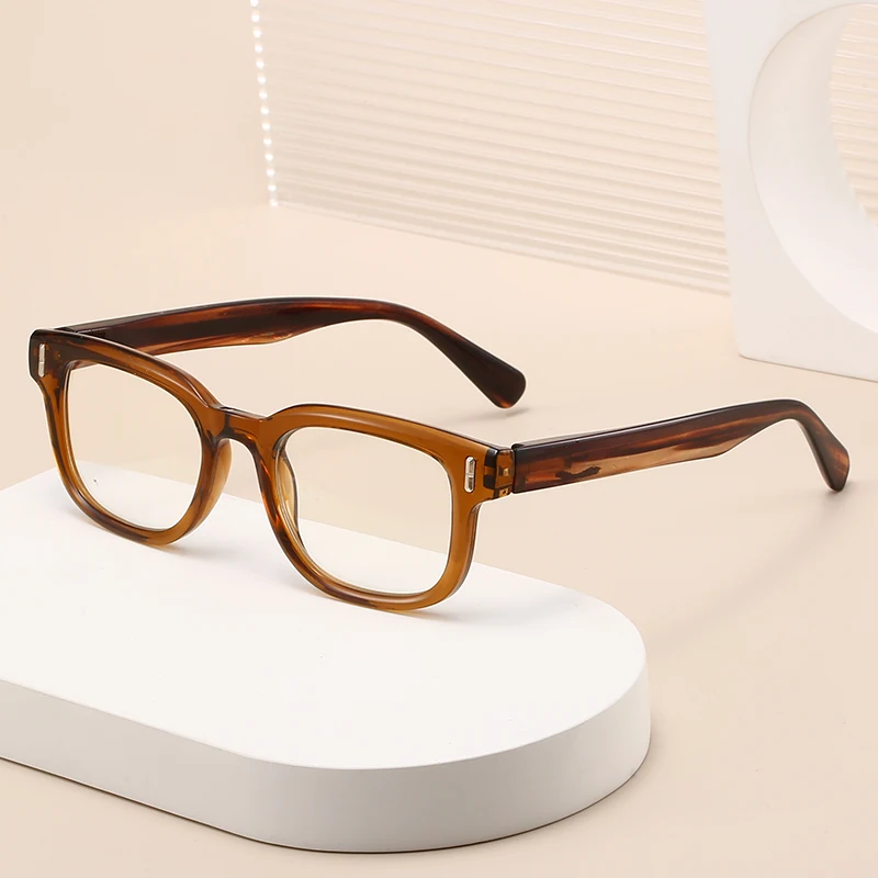 hs8818 1pc pc squared frame frame fashion 1.webp HS8818 Squared Glasses Frame
