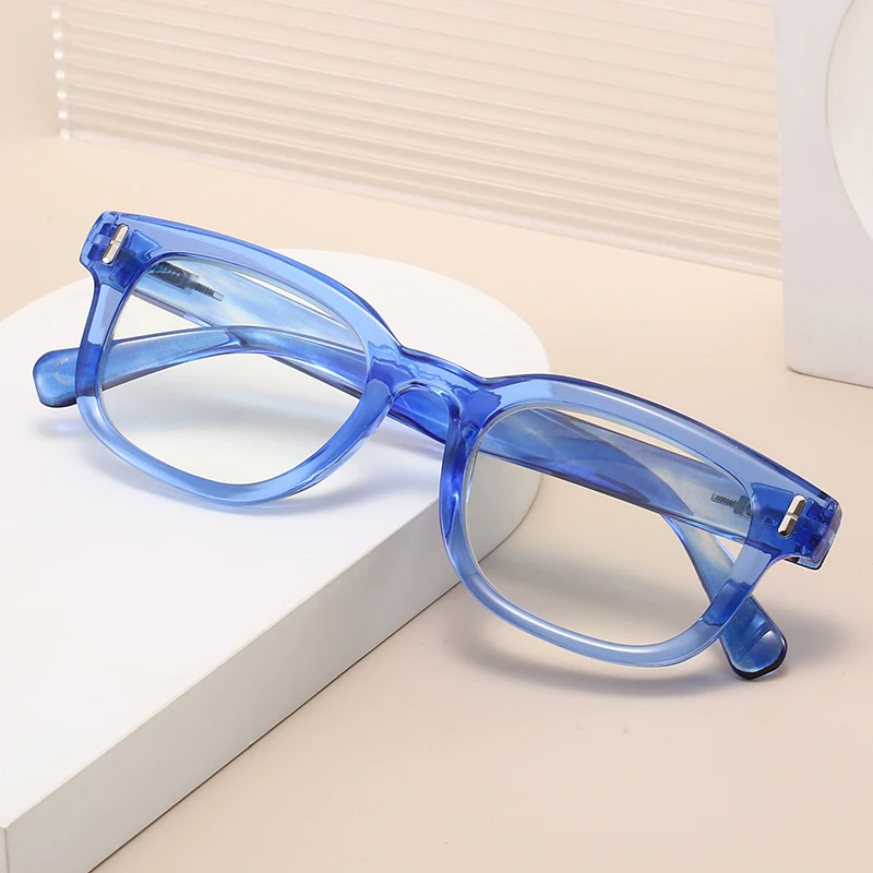 hs8818 1pc pc squared frame frame fashion.webp HS8818 Squared Glasses Frame
