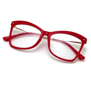 Eyeglasses Frames Metal Acetate Combined Frame Optical for Unisex