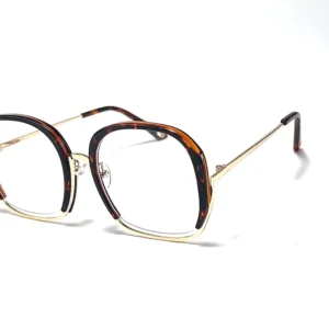 Blue Light Korean Large Frame Plain Face Can Be Matched with Myopia