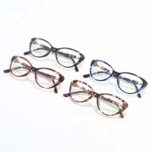 KX002 Squared Full-Rim Frame Eyeglasses Glasses
