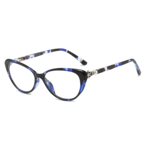 KX002 Squared Full-Rim Frame Eyeglasses Glasses