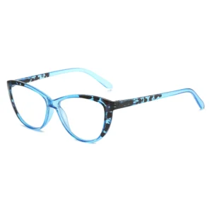 KX011 Slim Glasses TR Squared Spring Hinge Gray Copper Fits All Face