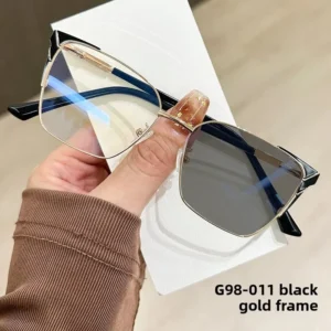 Versatile Bare-faced Outfit Decorative Photochromic Polarized Lenses