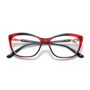 RA0822 Full Rim TR Frame 's Eyeglasses Blue Minus Cat Eye Wholesale