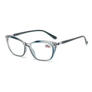 RA0822 Full Rim TR Frame 's Eyeglasses Blue Minus Cat Eye Wholesale