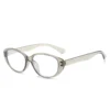 TY138 Full-Rim Squared Frame Eyeglasses Glasses