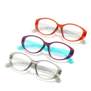 TY138 Full-Rim Squared Frame Eyeglasses Glasses